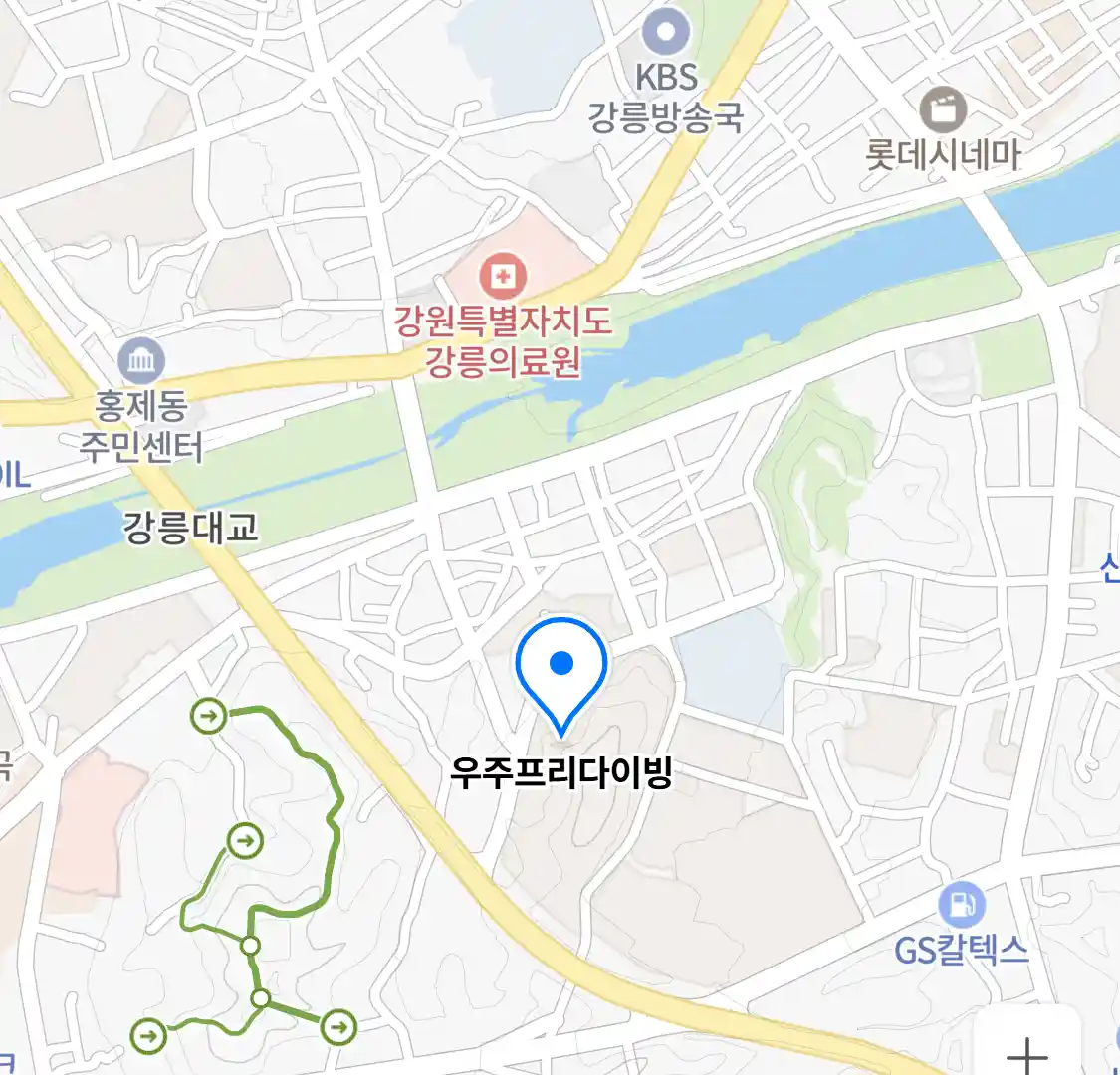 우주프리다이빙 위치