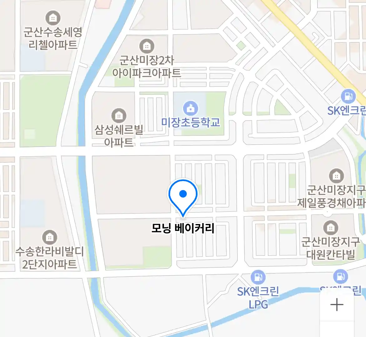 모닝 베이커리 위치