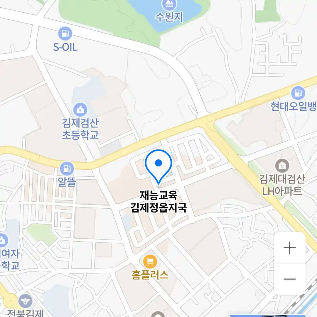 재능교육 김제정읍지국 위치