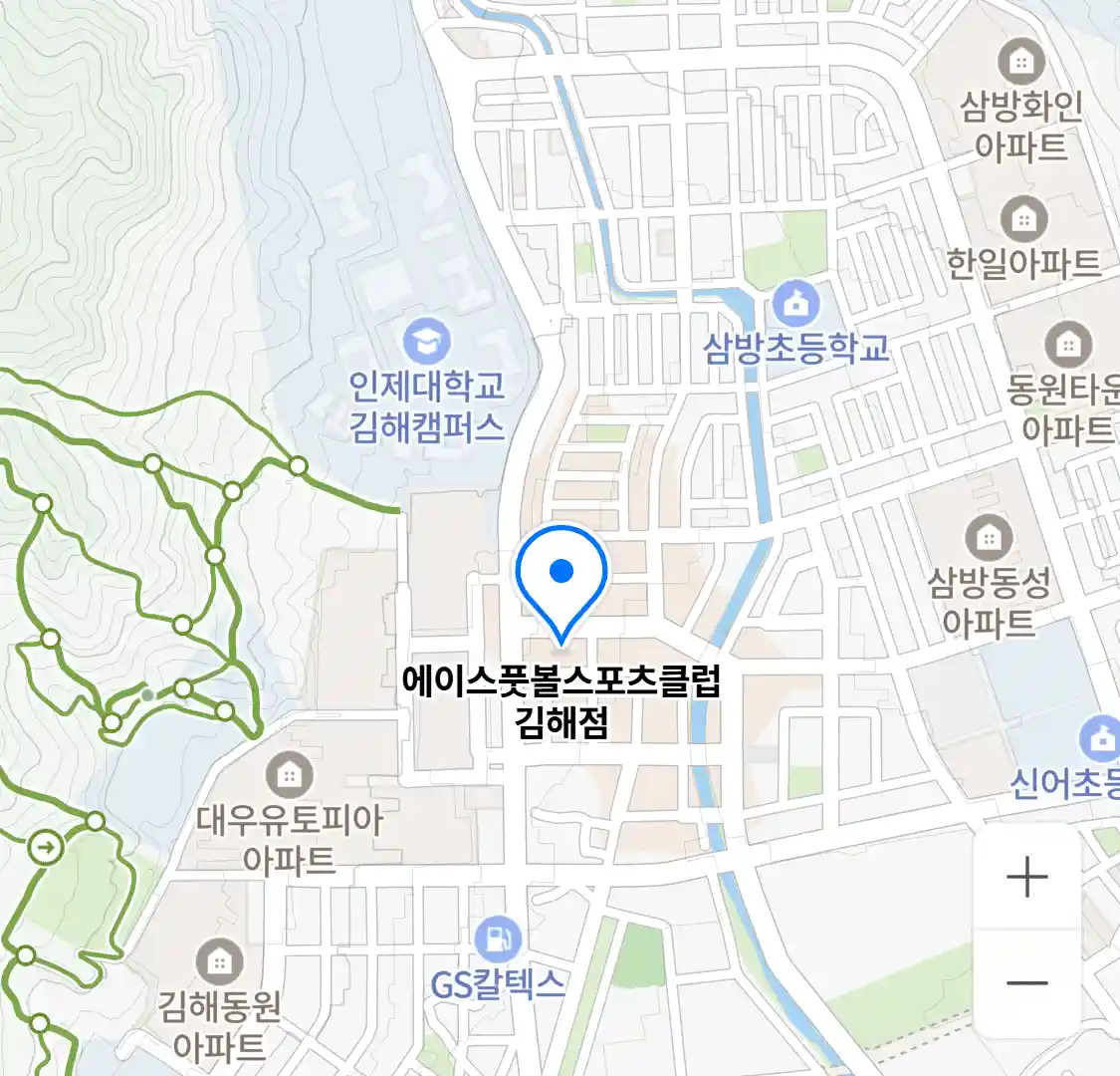 에이스풋볼스포츠클럽 김해점 위치