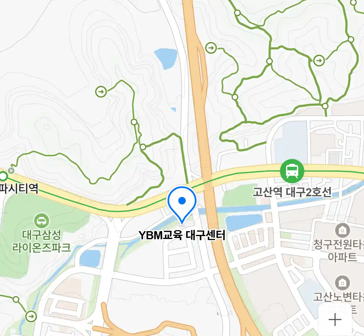YBM교육 대구센터 위치