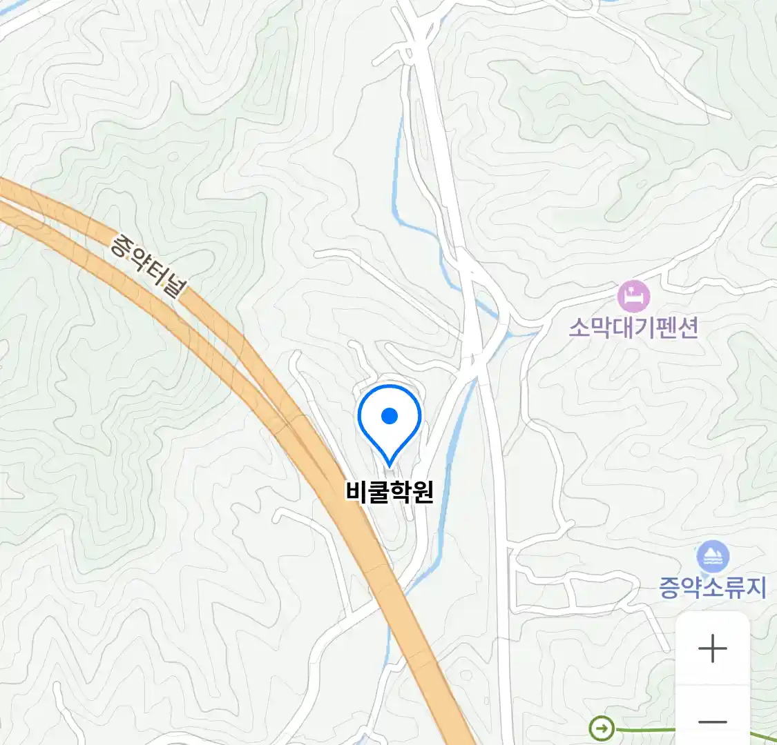 비쿨학원 위치