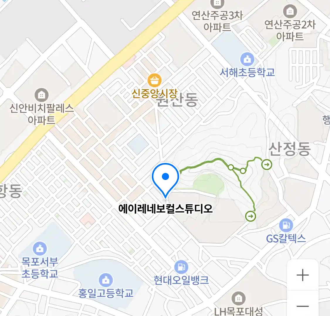 에이레네보컬스튜디오 위치