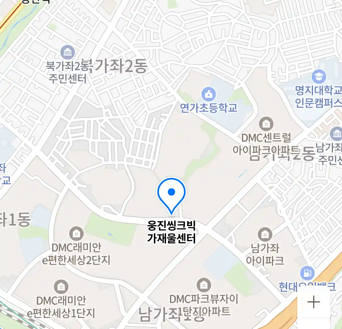 웅진씽크빅 가재울센터 위치
