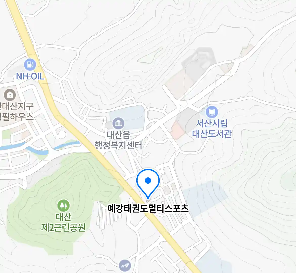 예강태권도멀티스포츠 위치
