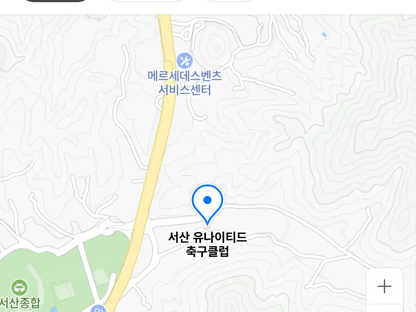 서산 유나이티드 축구클럽 위치