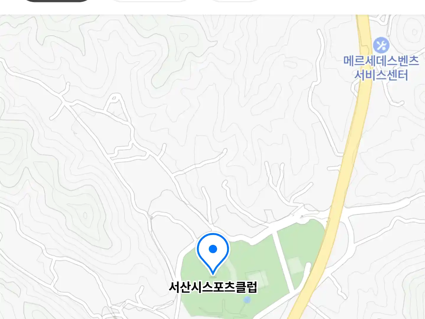 서산시스포츠클럽 위치