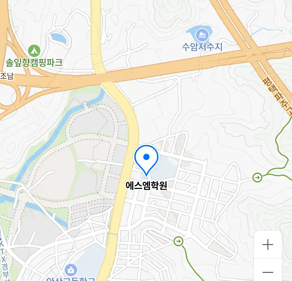 에스엠학원 위치