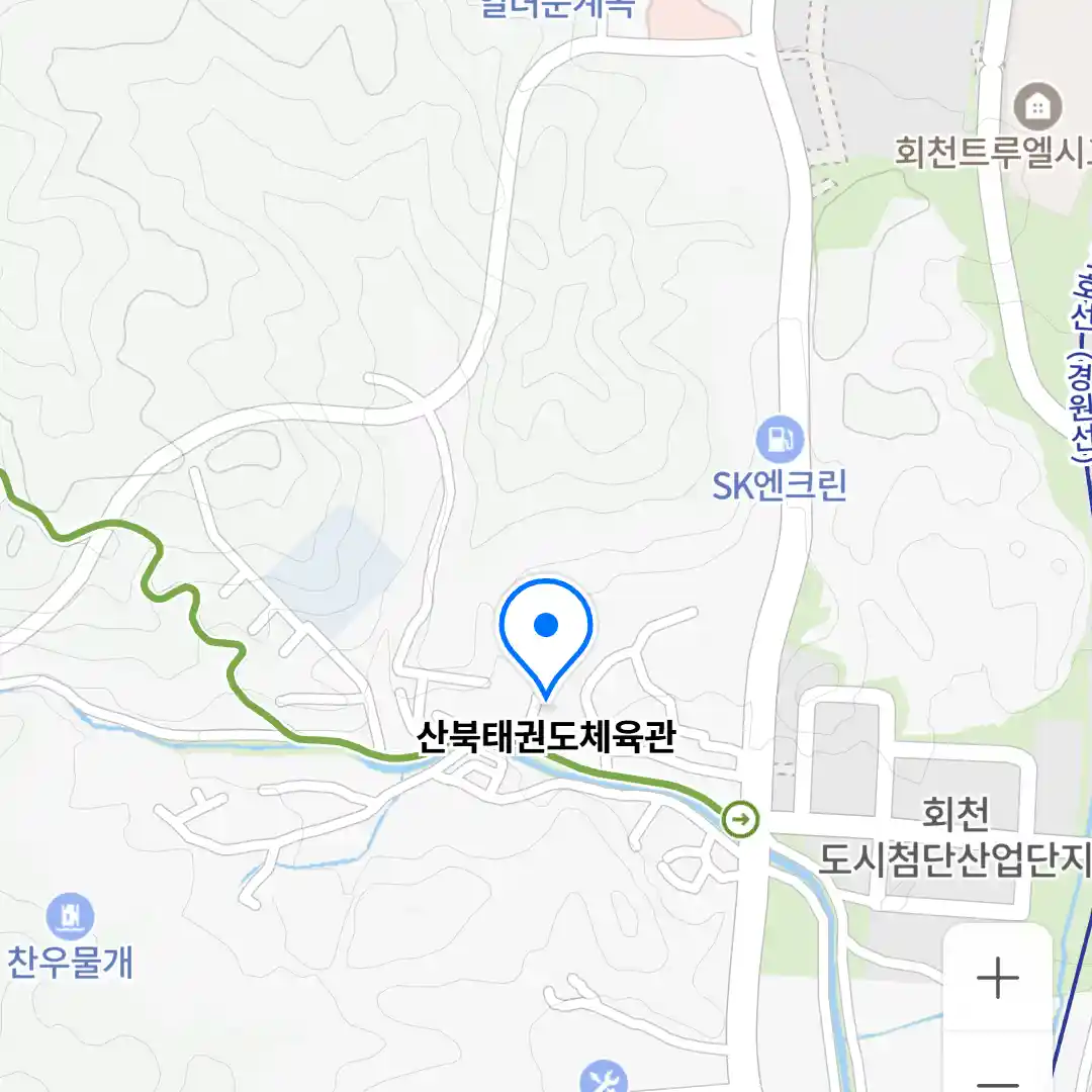 산북태권도체육관 위치
