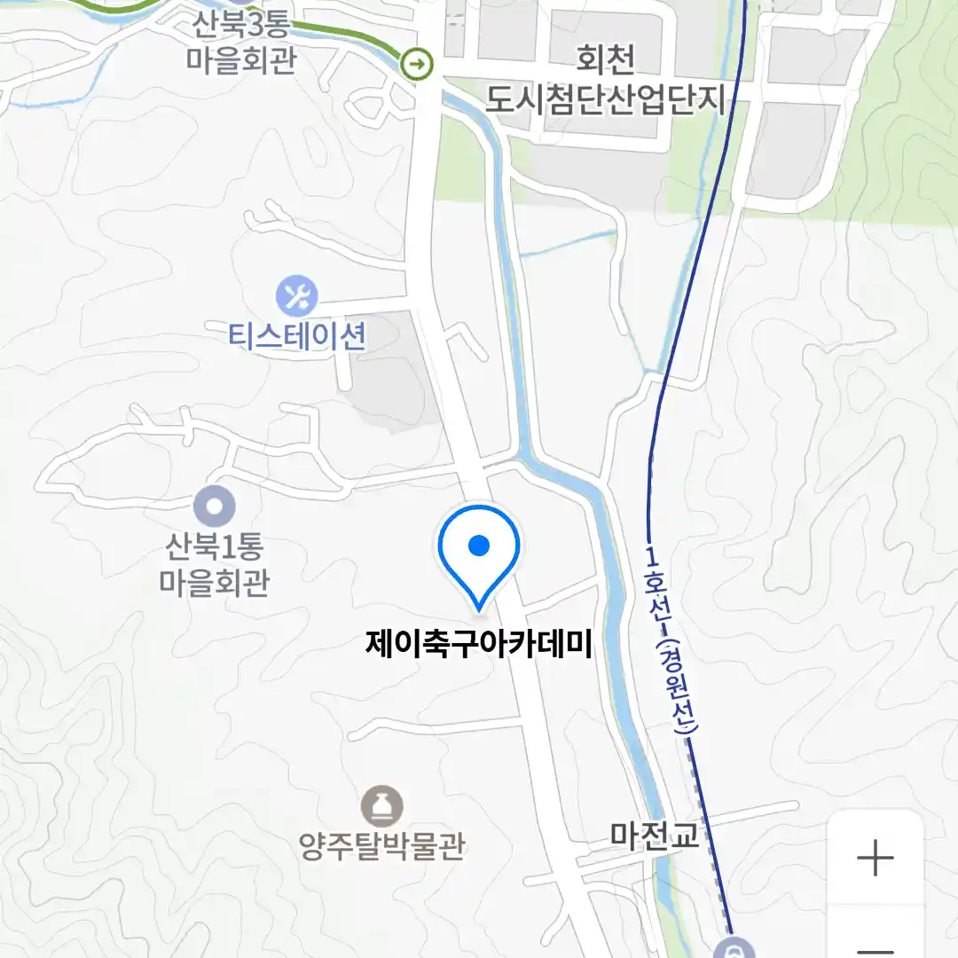 제이축구아카데미 위치