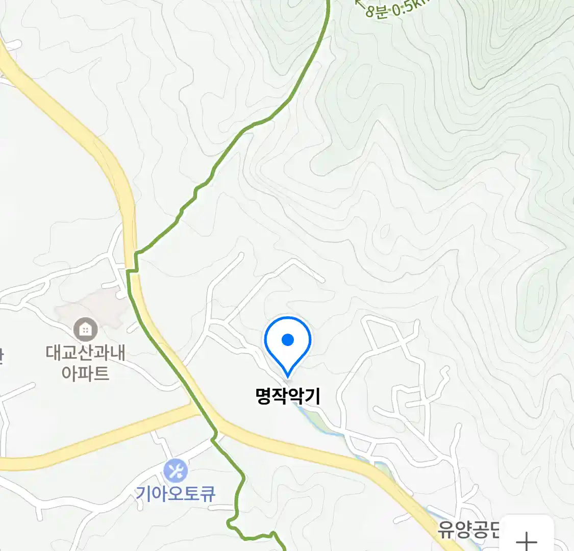 명작악기 위치
