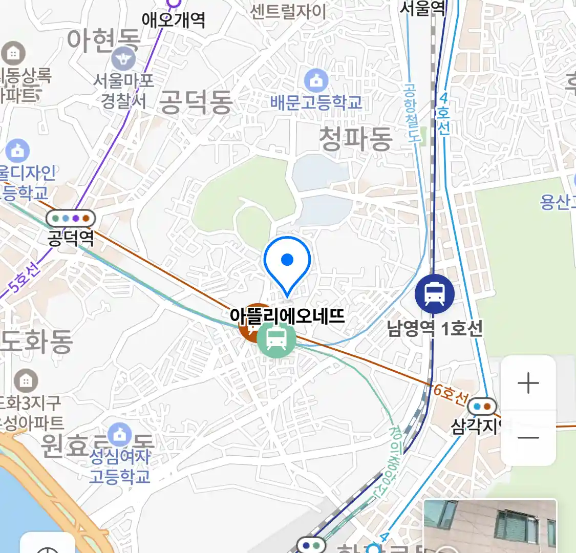 아뜰리에오네뜨 위치