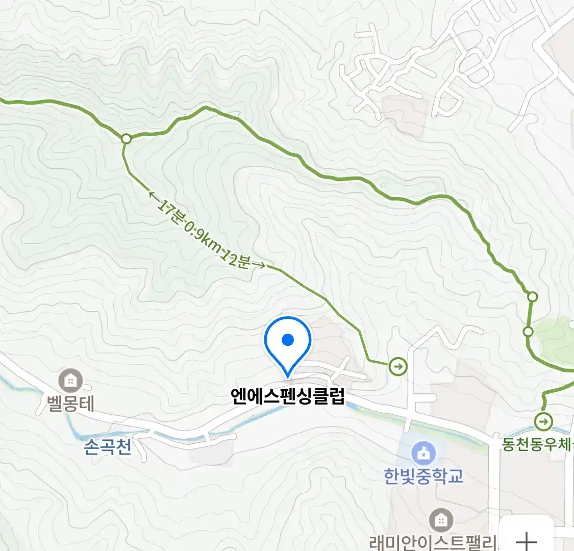 엔에스펜싱클럽 지도
