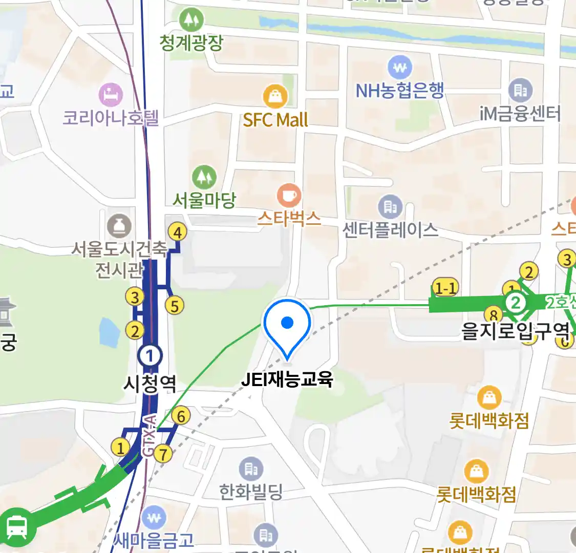 JEI재능교육 위치