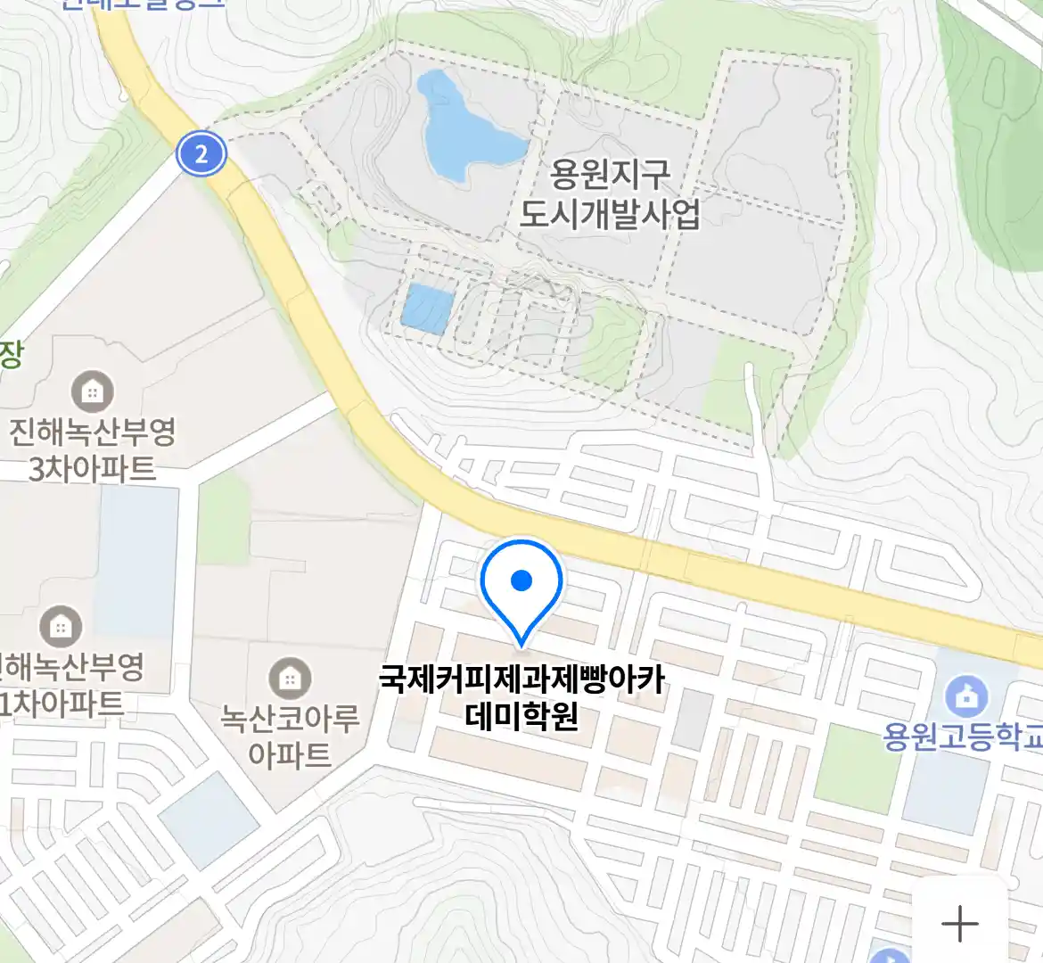 국제커피제과제빵아카데미학원 위치