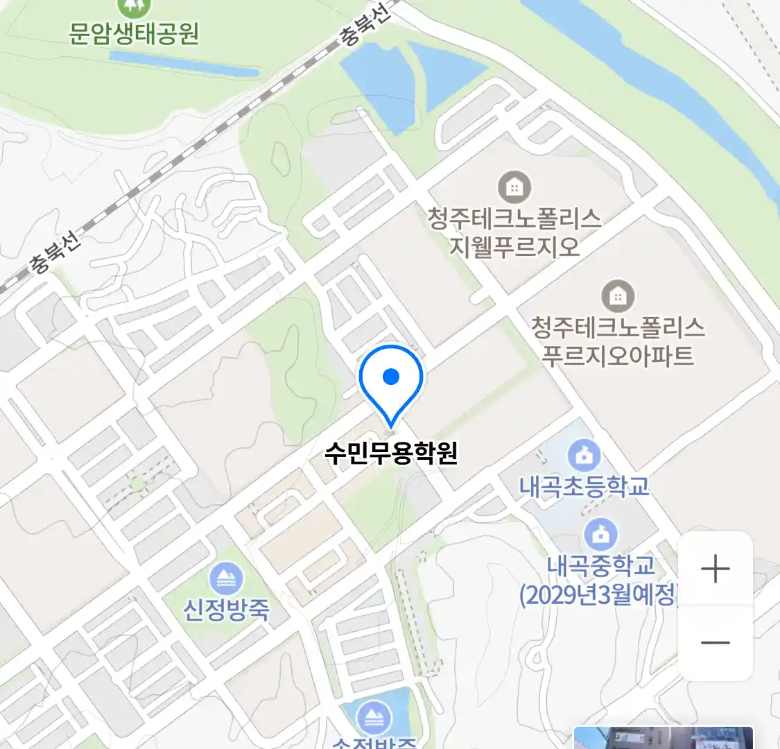 수민무용학원 위치