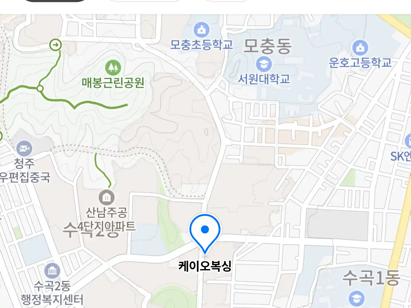 케이오복싱 위치