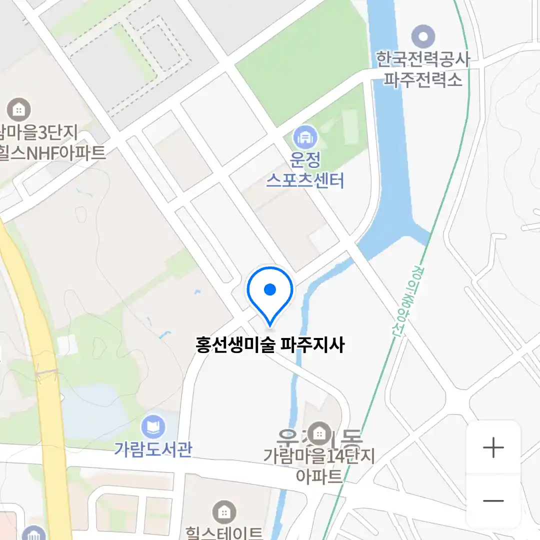 홍선생미술 파주지사 위치