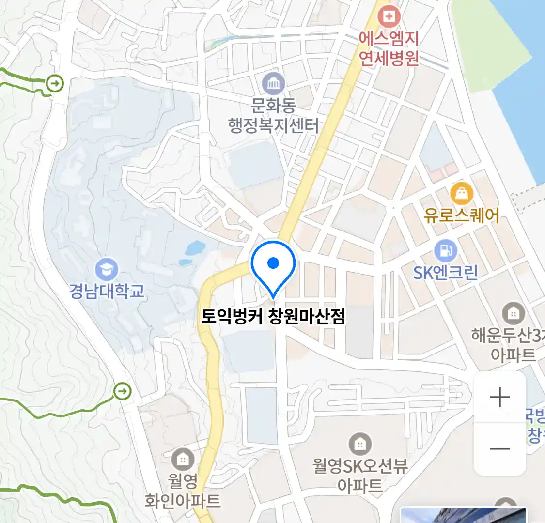 토익벙커 창원마산점 위치