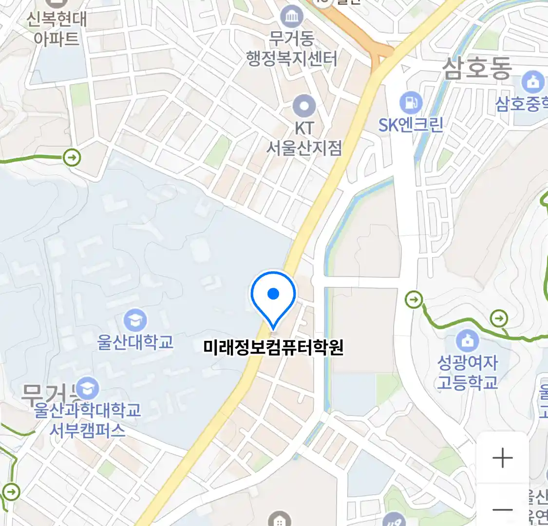 미래정보컴퓨터학원 지도