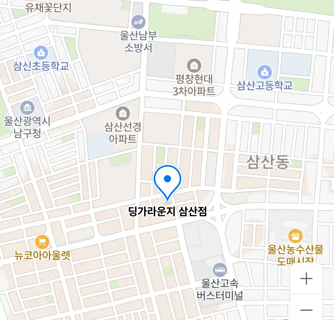 딩가라운지 삼산점 위치