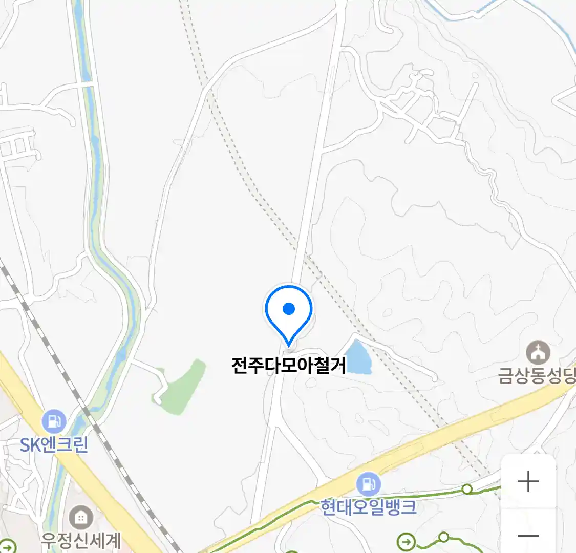 전주다모아철거 위치