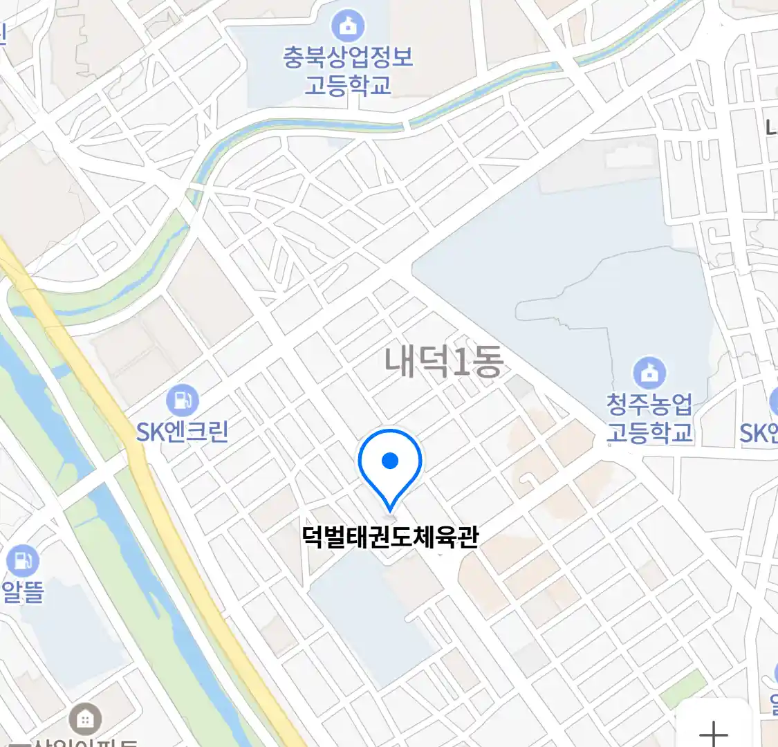 덕벌태권도체육관 위치
