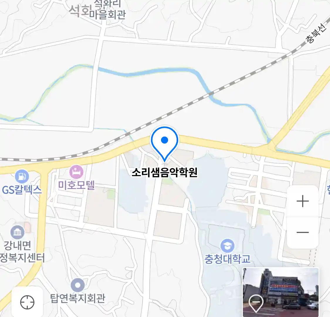 소리샘음악학원 위치