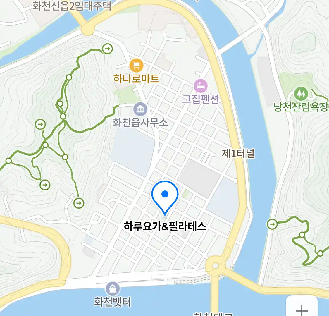 하루요가&필라테스 위치