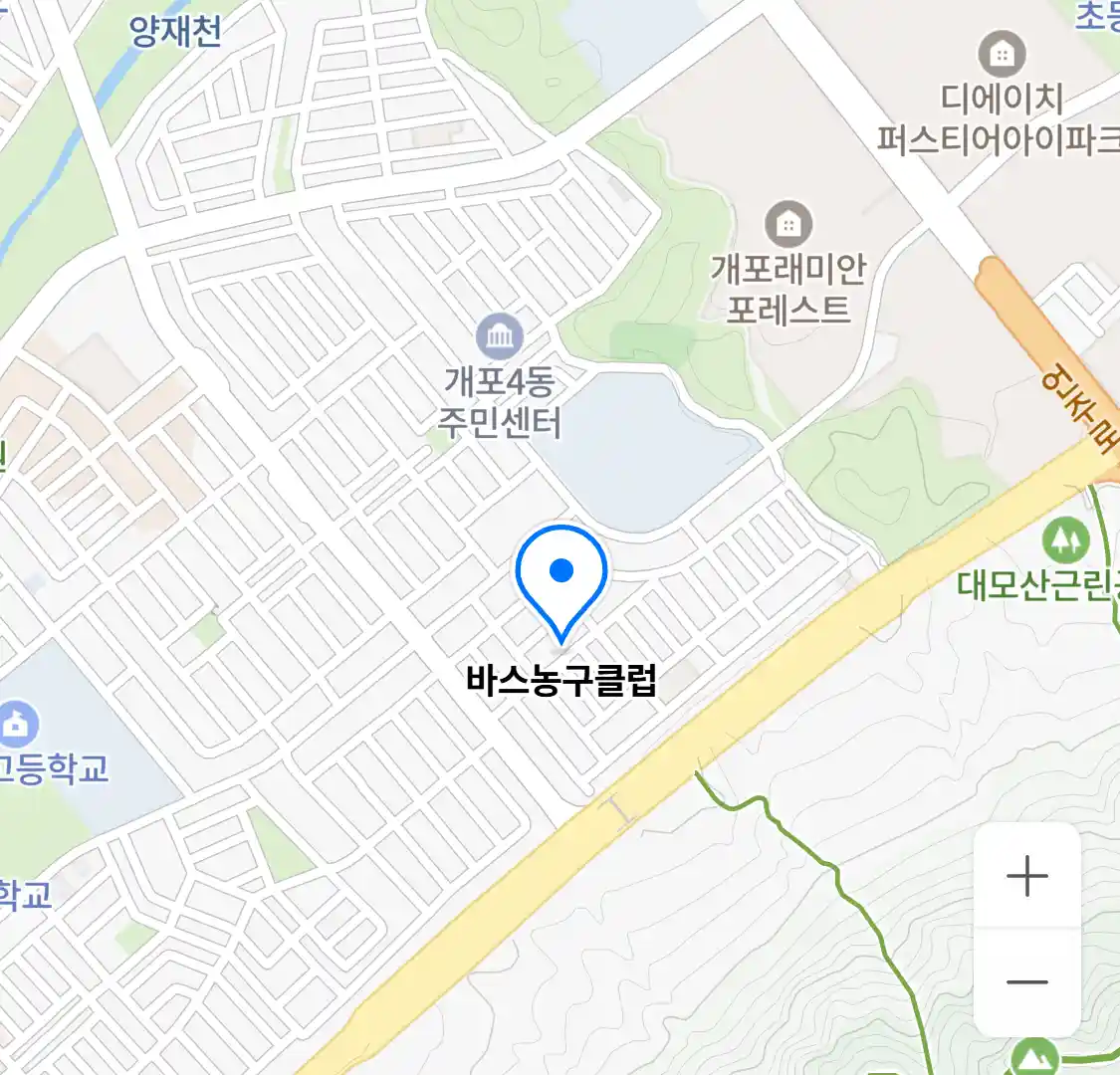 바스농구클럽 위치