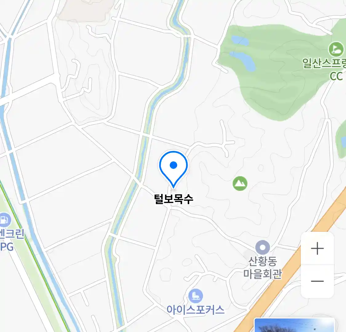 털보목수 위치