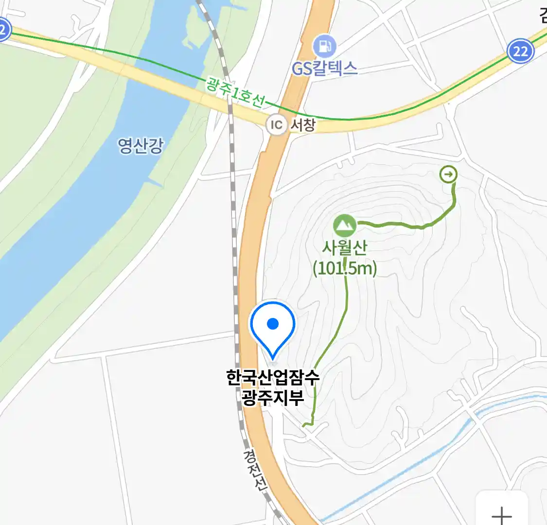 한국산업잠수 광주지부 위치