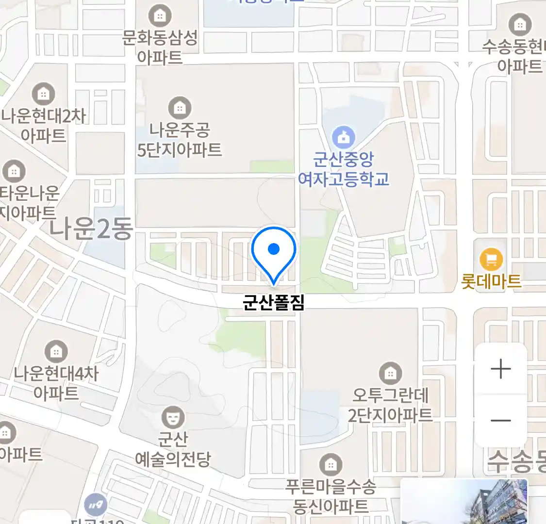 군산폴짐 위치