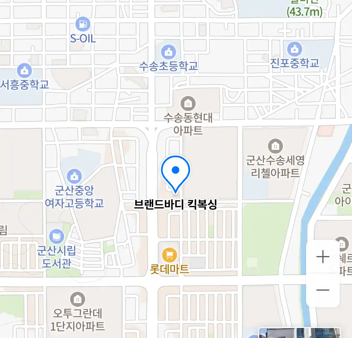 브랜드바디 킥복싱 위치