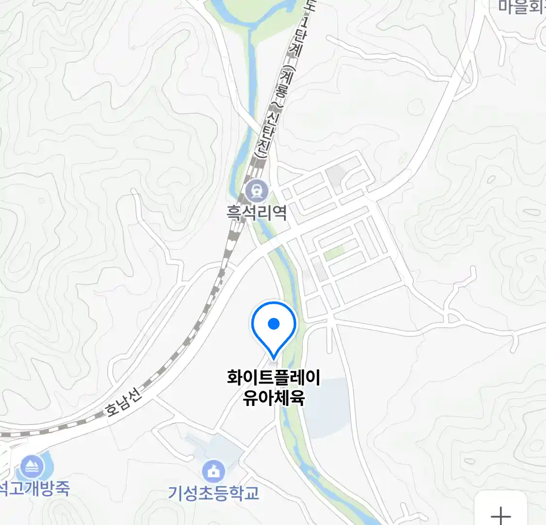 화이트플레이 유아체육 위치