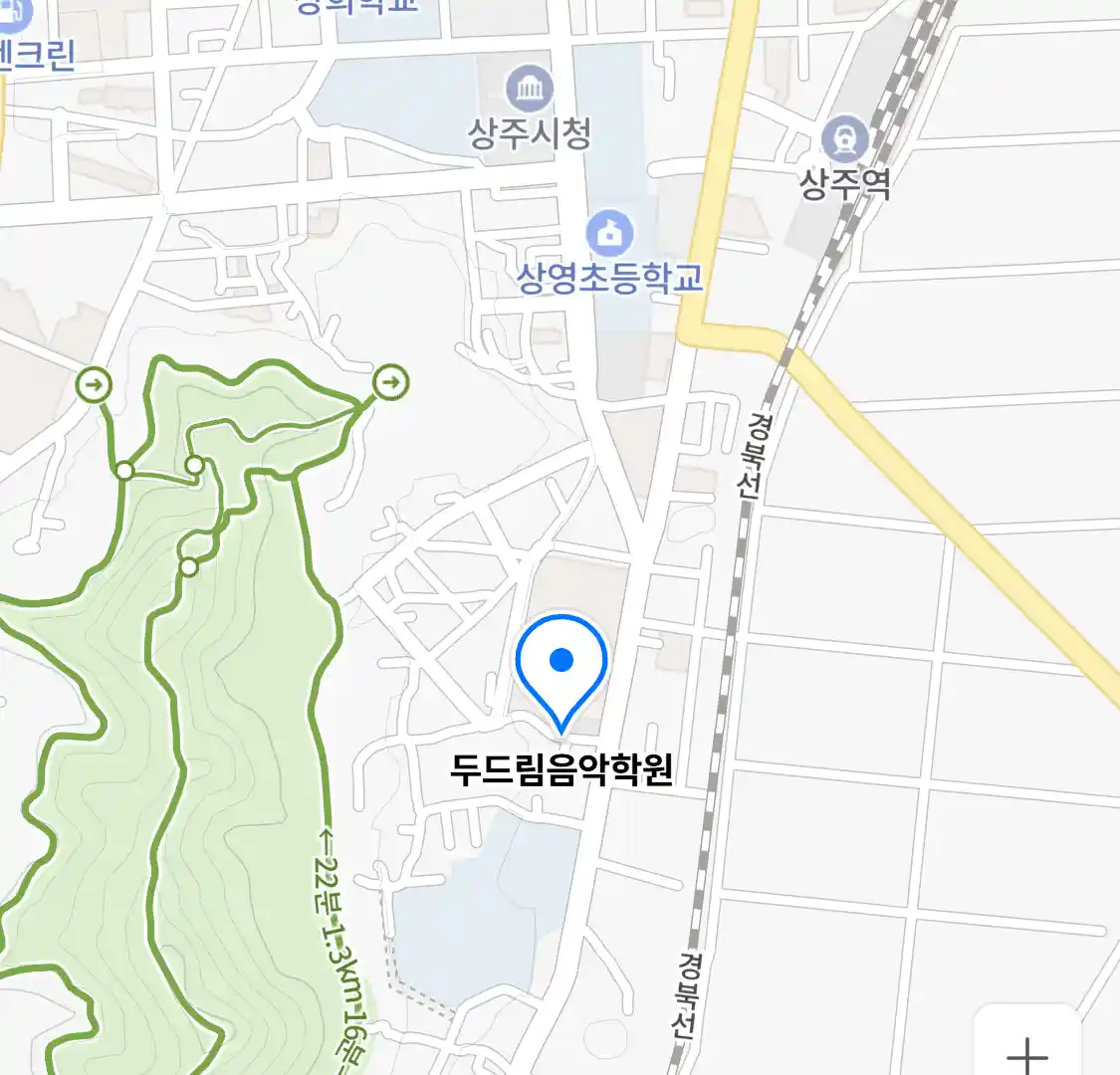 두드림음악학원 위치