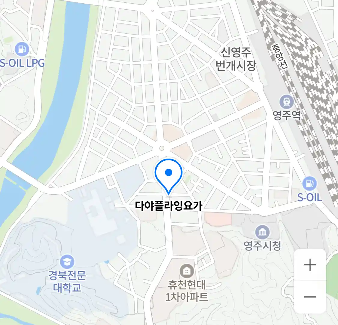 다야플라잉요가 위치