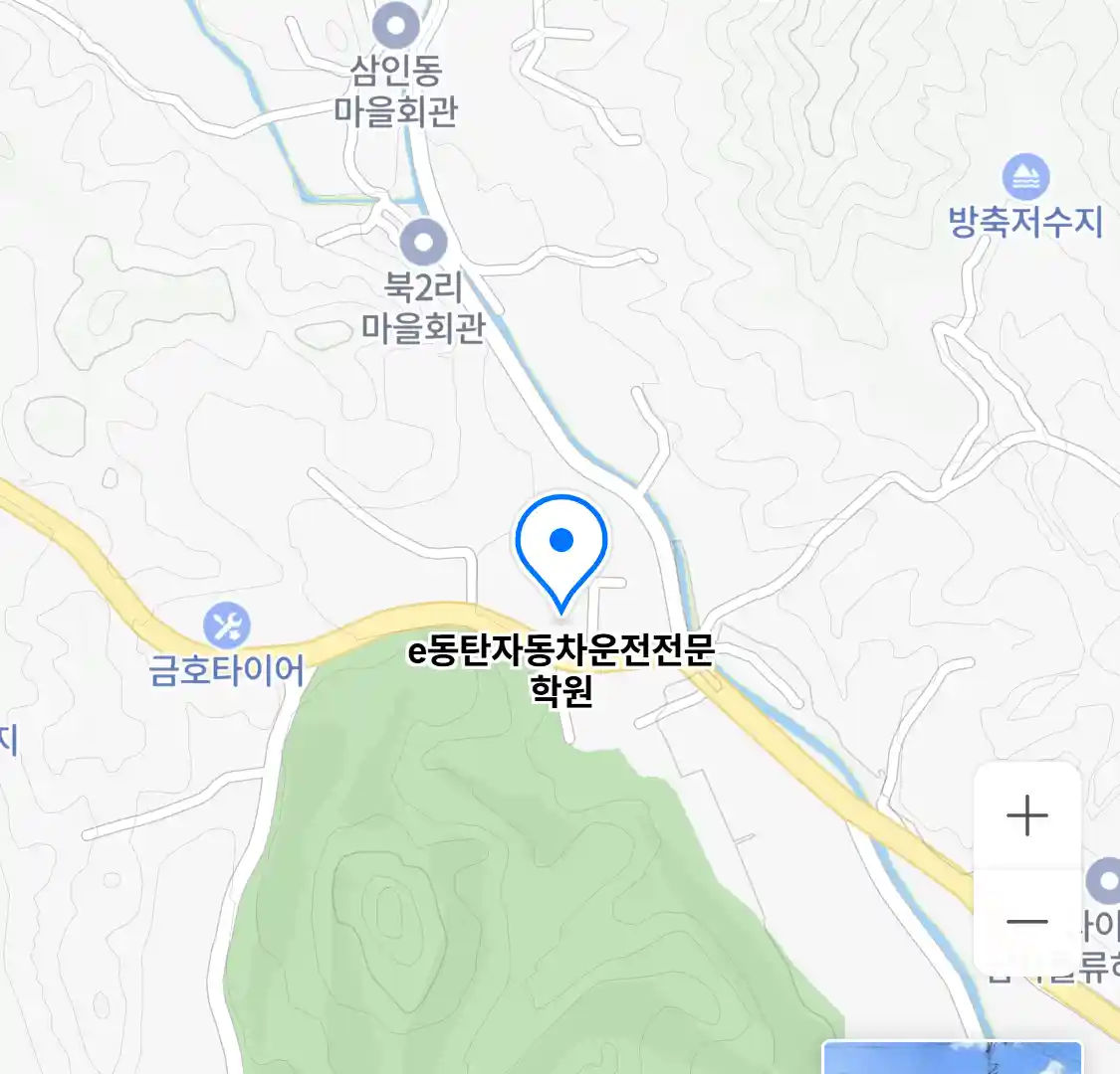 e동탄자동차운전전문학원 위치
