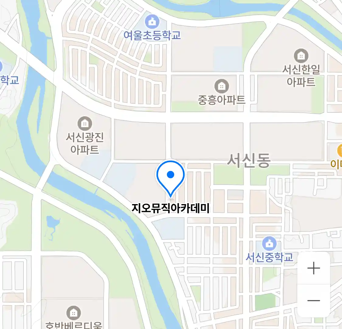 지오뮤직아카데미 위치
